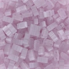 Miyuki half tila 5x2.4mm beads - Silk pale lavender HTL-2564